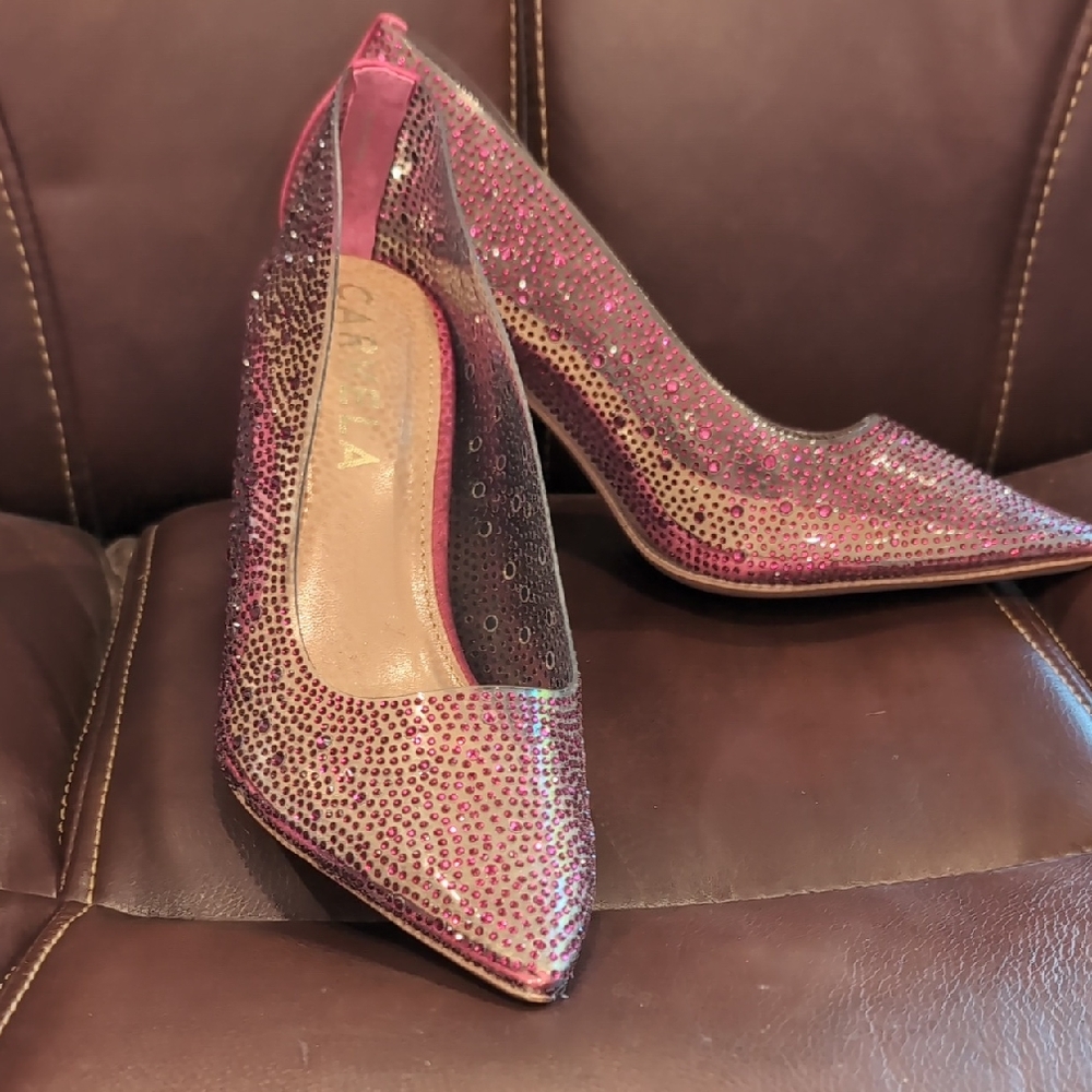 Sparkling Pink Women's Heels